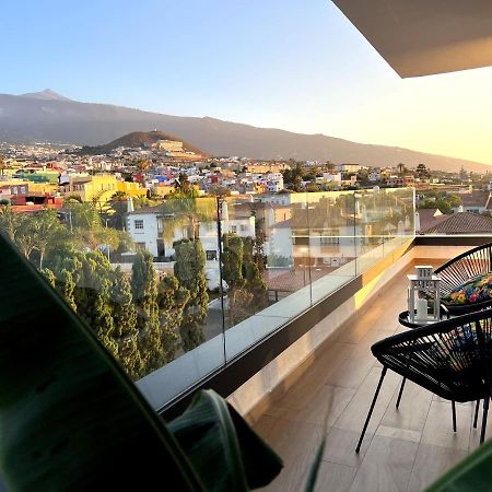 Lujoso Apartamento Completo, Piscina, Terraza Con Vistas Al Teide Puerto de la Cruz  Exterior photo